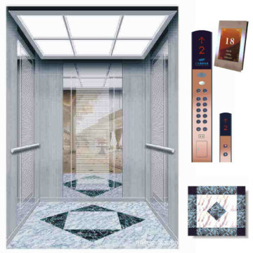 Small Machine Room Luxury Passenger Elevator